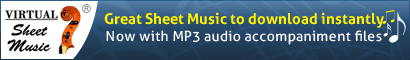 Sheet Music Downloads plus Audio Files at Virtual Sheet Music