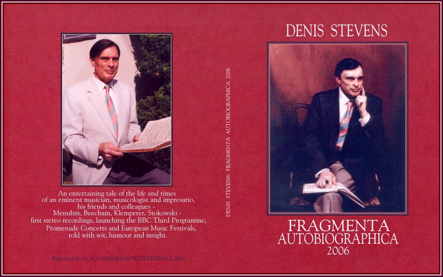 Denis Stevens Autobigraphica