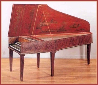 Hass harpsichord 1710 ay Yale