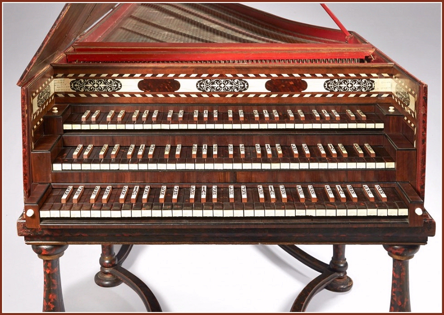 Baroque German Harpsichord