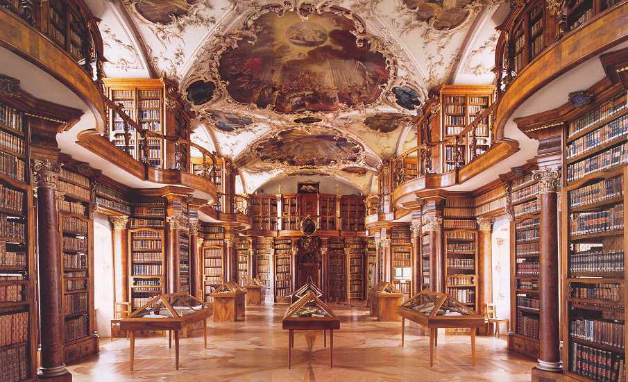 Library of the Monastery, St Gallen, Switzerland